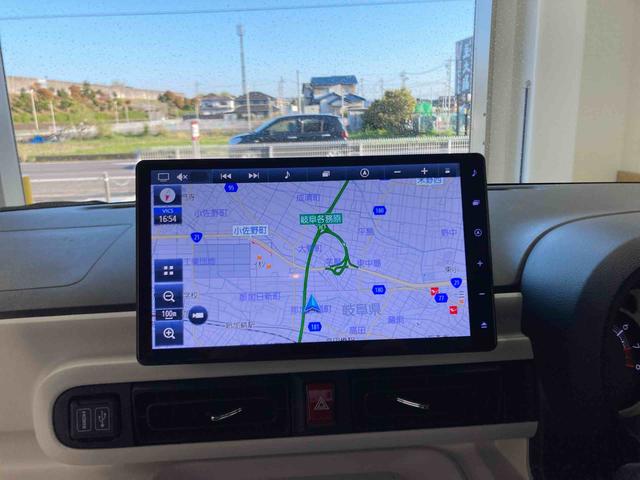 ムーヴキャンバスストライプスG衝突被害軽減ブレーキ 横滑り防止装置 オートハイビーム アイドリングストップ ステアリングスイッチ オートライト キーフリーシステム オートエアコン ナビ パノラマカメラ ドラレコ バイザー(岐阜県)の中古車