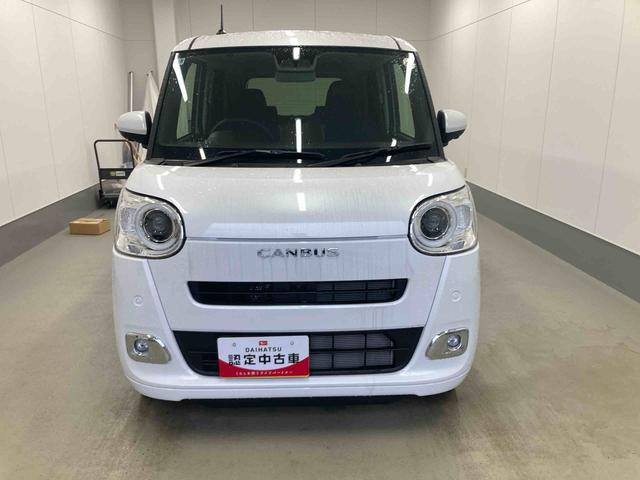 ムーヴキャンバスセオリーＧ衝突被害軽減ブレーキ　横滑り防止装置　オートマチックハイビーム　アイドリングストップ　ステアリングスイッチ　オートライト　キーフリーシステム　オートエアコン　ベンチシート　シートヒーター　ＬＥＤヘッド（岐阜県）の中古車