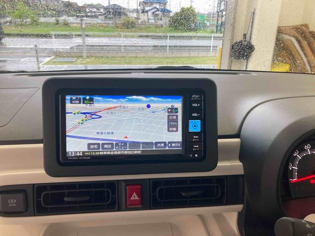 ムーヴキャンバスストライプスＸ衝突被害軽減ブレーキ　横滑り防止装置　オートハイビーム　アイドリングストップ　ステアリングスイッチ　オートライト　キーフリーシステム　オートエアコン　ナビ　ドラレコ　バックカメラ　ＥＴＣ（岐阜県）の中古車