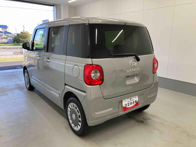 ムーヴキャンバスセオリーＧ衝突被害軽減ブレーキ　横滑り防止装置　オートハイビーム　アイドリングストップ　ステアリングスイッチ　オートライト　キーフリーシステム　オートエアコン　ナビ　ドラレコ　パノラマカメラ　ＥＴＣ　マット（岐阜県）の中古車