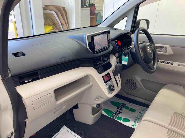 ムーヴＸ　ＳＡII衝突被害軽減ブレーキ　横滑り防止装置　アイドリングストップ　ステアリングスイッチ　オートライト　キーフリー　オートエアコン　社外ナビ　バックカメラ　社外ドラレコ　ＥＴＣ　マット　バイザー（岐阜県）の中古車