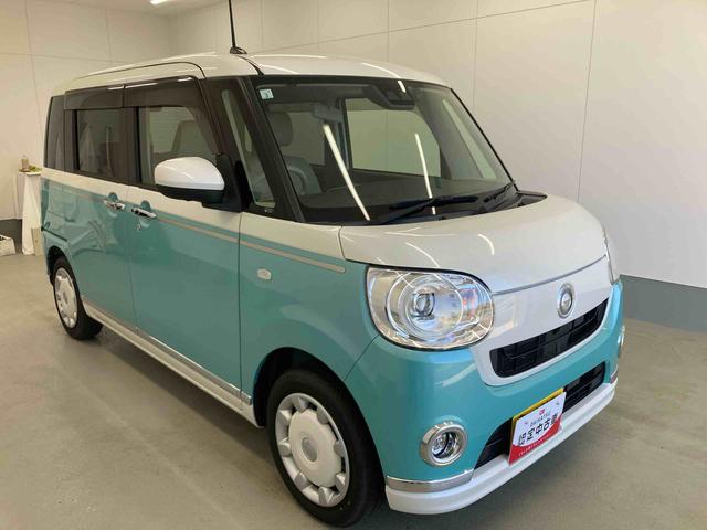 ムーヴキャンバスＧメイクアップＶＳ　ＳＡIII衝突被害軽減ブレーキ　横滑り防止装置　オートマチックハイビーム　アイドリングストップ　ステアリングスイッチ　オートライト　キーフリーシステム　オートエアコン　純正ホイールキャップ　ナビ　ベンチシート（岐阜県）の中古車