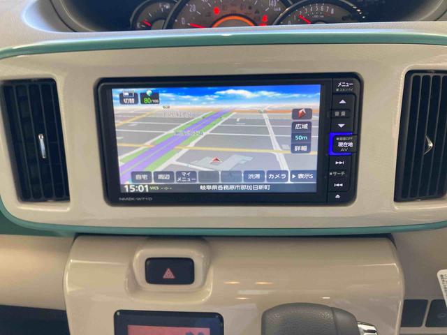 ムーヴキャンバスＧメイクアップＶＳ　ＳＡIII衝突被害軽減ブレーキ　横滑り防止装置　オートマチックハイビーム　アイドリングストップ　ステアリングスイッチ　オートライト　キーフリーシステム　オートエアコン　純正ホイールキャップ　ナビ　ベンチシート（岐阜県）の中古車