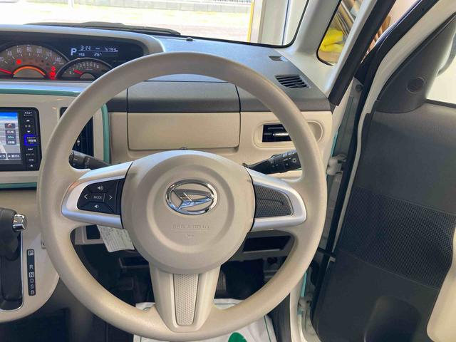 ムーヴキャンバスＧメイクアップＶＳ　ＳＡIII衝突被害軽減ブレーキ　横滑り防止装置　オートマチックハイビーム　アイドリングストップ　ステアリングスイッチ　オートライト　キーフリーシステム　オートエアコン　純正ホイールキャップ　ナビ　ベンチシート（岐阜県）の中古車