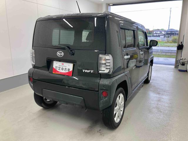 タフトＧ衝突被害軽減ブレーキ　横滑り防止装置　オートハイビーム　アイドリングストップ　ステアリングスイッチ　オートライト　キーフリー　オートエアコン　ナビ　ドラレコ　パノラマカメラ　ＥＴＣ　マット　バイザー（岐阜県）の中古車