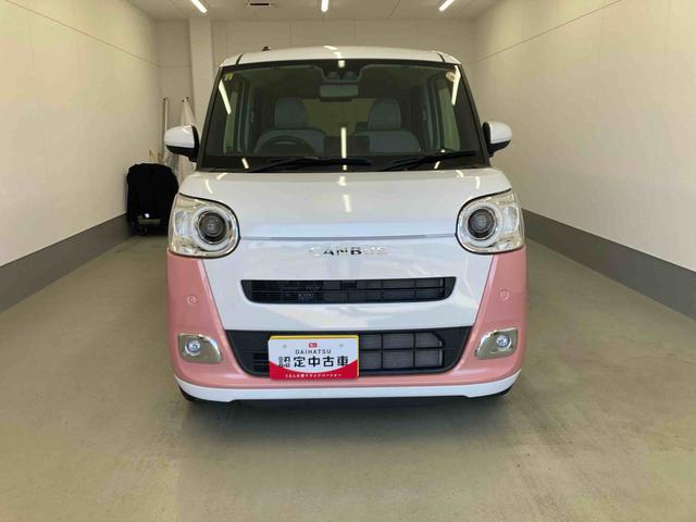 ムーヴキャンバスストライプスＧ衝突被害軽減ブレーキ　横滑り防止装置　オートマチックハイビーム　アイドリングストップ　ステアリングスイッチ　オートライト　キーフリーシステム　オートエアコン　ベンチシート　両側電動スライドドア　ＬＥＤ（岐阜県）の中古車