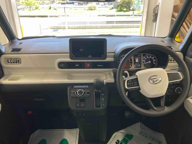 ムーヴキャンバスストライプスＧ衝突被害軽減ブレーキ　横滑り防止装置　オートマチックハイビーム　アイドリングストップ　ステアリングスイッチ　オートライト　キーフリーシステム　オートエアコン　ベンチシート　両側電動スライドドア　ＬＥＤ（岐阜県）の中古車