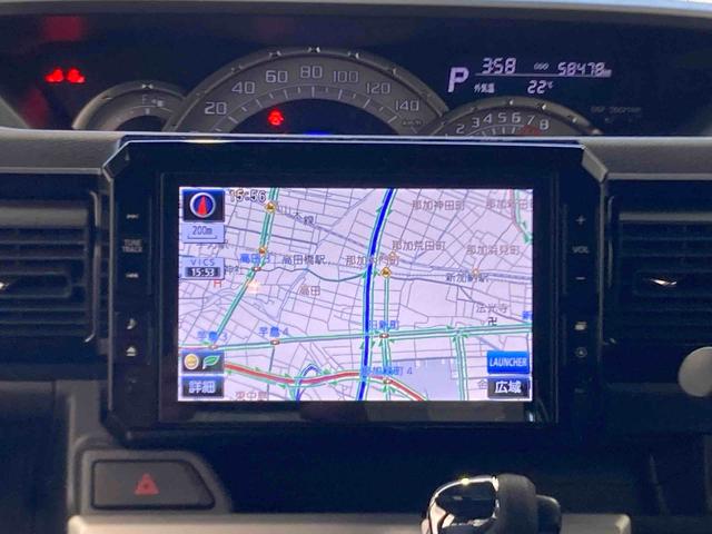 ウェイクX SA衝突被害軽減ブレーキ 横滑り防止装置 4WD アイドリングストップ ステアリングスイッチ オートライト キーフリーシステム オートエアコン シートヒーター ナビ バックカメラ ETC マット バイザー(岐阜県)の中古車