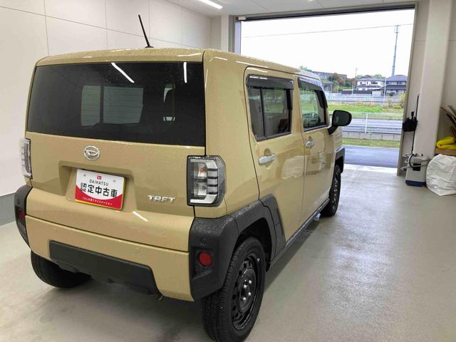 タフトＸ衝突被害軽減ブレーキ　横滑り防止装置　オートハイビーム　アイドリングストップ　ステアリングスイッチ　オートライト　キーフリーシステム　オートエアコン　バックカメラ　マット　バイザー（岐阜県）の中古車