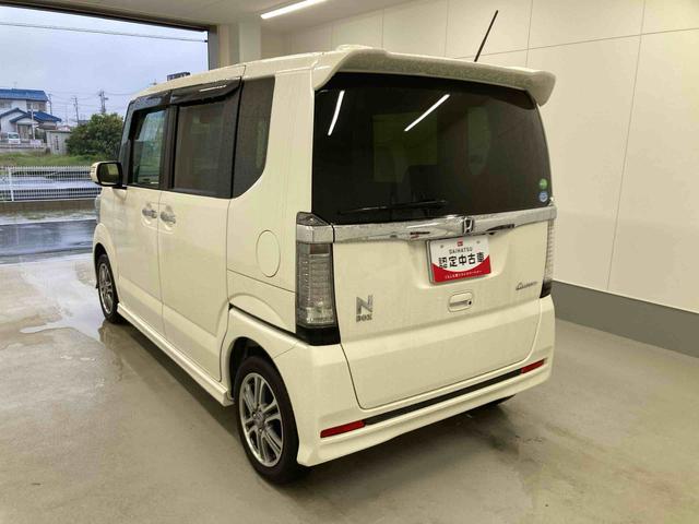 N−BOXカスタムG SSパッケージ衝突被害軽減ブレーキ 横滑り防止装置 ステアリングスイッチ オートライト キーフリーシステム オートエアコン ナビ バックカメラ ETC マット バイザー(岐阜県)の中古車