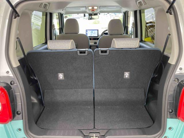 ムーヴキャンバスストライプスＧターボ衝突被害軽減ブレーキ　横滑り防止装置　オートマチックハイビーム　アイドリングストップ　ステアリングスイッチ　オートライト　キーフリーシステム　オートエアコン　両側電動スライドドア　ホイールキャップ（岐阜県）の中古車