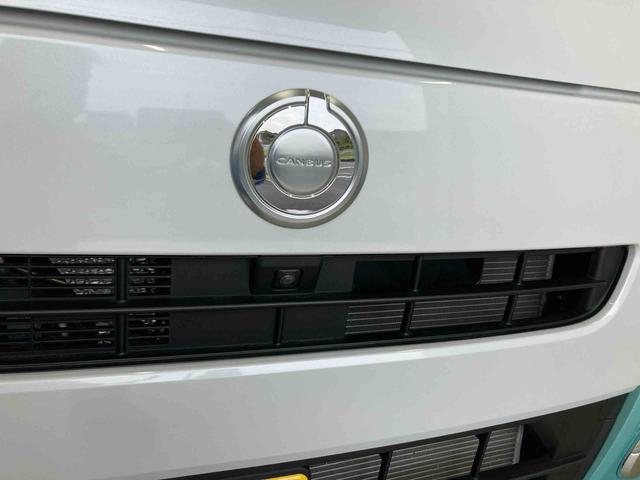 ムーヴキャンバスストライプスＧターボ衝突被害軽減ブレーキ　横滑り防止装置　オートマチックハイビーム　アイドリングストップ　ステアリングスイッチ　オートライト　キーフリーシステム　オートエアコン　両側電動スライドドア　ホイールキャップ（岐阜県）の中古車