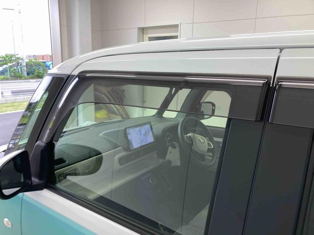 ムーヴキャンバスストライプスＧターボ衝突被害軽減ブレーキ　横滑り防止装置　オートマチックハイビーム　アイドリングストップ　ステアリングスイッチ　オートライト　キーフリーシステム　オートエアコン　両側電動スライドドア　ホイールキャップ（岐阜県）の中古車