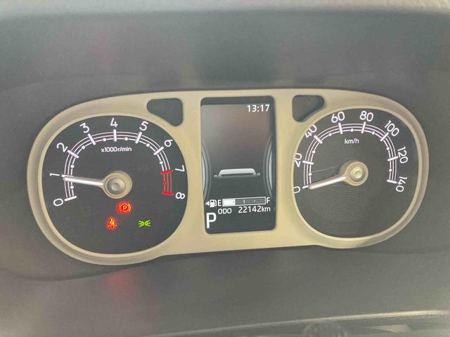 ムーヴキャンバスストライプスＧターボ衝突被害軽減ブレーキ　横滑り防止装置　オートマチックハイビーム　アイドリングストップ　ステアリングスイッチ　オートライト　キーフリーシステム　オートエアコン　両側電動スライドドア　ホイールキャップ（岐阜県）の中古車