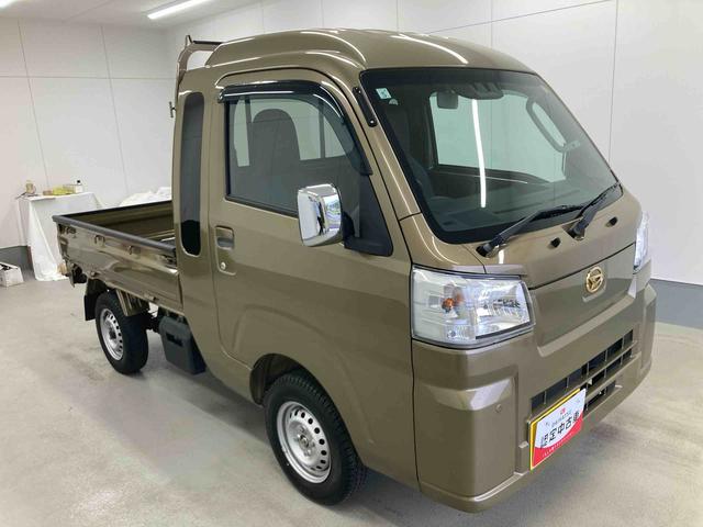 ハイゼットトラックジャンボスタンダード衝突被害軽減ブレーキ　横滑り防止装置　オートマチックハイビーム　アイドリングストップ　エアコン　エアバッグ　バイザー　マット　パートタイム４ＷＤ　５速ＭＴ車　オーディオ　荷台マット　ゲートプロテクター（岐阜県）の中古車