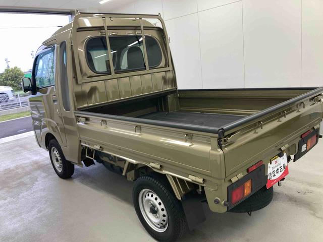 ハイゼットトラックジャンボスタンダード衝突被害軽減ブレーキ　横滑り防止装置　オートマチックハイビーム　アイドリングストップ　エアコン　エアバッグ　バイザー　マット　パートタイム４ＷＤ　５速ＭＴ車　オーディオ　荷台マット　ゲートプロテクター（岐阜県）の中古車