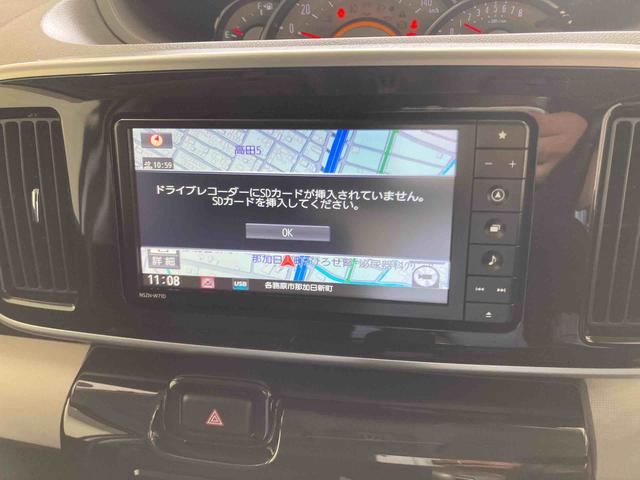 ムーヴキャンバスＧブラックアクセントＶＳ　ＳＡIII衝突被害軽減ブレーキ　横滑り防止装置　オートマチックハイビーム　アイドリングストップ　ステアリングスイッチ　オートライト　キーフリーシステム　オートエアコン　ナビ　パノラマカメラ　バイザー　マット（岐阜県）の中古車