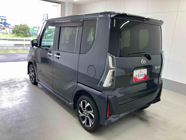 タントカスタムＸ衝突被害軽減ブレーキ　横滑り防止装置　オートマチックハイビーム　アイドリングストップ　ステアリングスイッチ　オートライト　キーフリーシステム　オートエアコン　両側電動スライドドア　バックカメラ　ＬＥＤ（岐阜県）の中古車