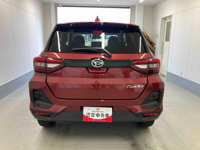 ロッキーＧ衝突被害軽減ブレーキ　横滑り防止装置　オートマチックハイビーム　アイドリングストップ　ステアリングスイッチ　オートライト　キーフリーシステム　オートエアコン　純正アルミホイール　バイザー　マット（岐阜県）の中古車