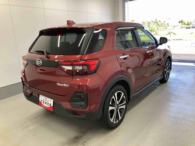 ロッキーＧ衝突被害軽減ブレーキ　横滑り防止装置　オートマチックハイビーム　アイドリングストップ　ステアリングスイッチ　オートライト　キーフリーシステム　オートエアコン　純正アルミホイール　バイザー　マット（岐阜県）の中古車