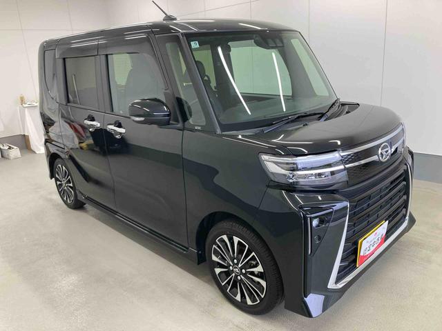 タントカスタムＲＳ衝突被害軽減ブレーキ　横滑り防止装置　オートマチックハイビーム　アイドリングストップ　ステアリングスイッチ　オートライト　キーフリーシステム　オートエアコン　両側電動スライドドア　純正アルミホイール（岐阜県）の中古車