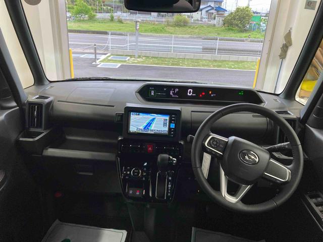 タントカスタムＲＳ衝突被害軽減ブレーキ　横滑り防止装置　オートマチックハイビーム　アイドリングストップ　ステアリングスイッチ　オートライト　キーフリーシステム　オートエアコン　両側電動スライドドア　純正アルミホイール（岐阜県）の中古車