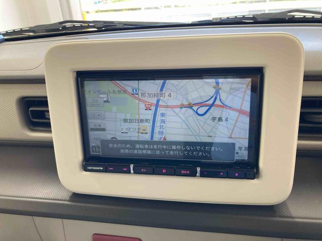 アルトラパンＬキーフリーシステム　エアコン　エアバッグ　パワーウィンドウ　純正ホイールキャップ　ナビ　バイザー　マット　アイドリングストップ　電動格納式ドアミラー　ベンチシート　衝突被害軽減ブレーキ　横滑り防止装置（岐阜県）の中古車
