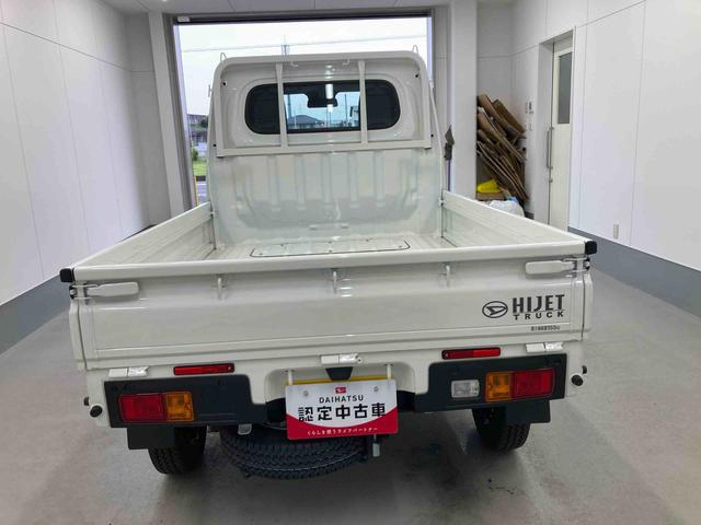 ハイゼットトラックスタンダード衝突被害軽減ブレーキ　横滑り防止装置　オートマチックハイビーム　アイドリングストップ　エアコン　エアバッグ　手動式ウィンドウ　バイザー　マット　パートタイム４ＷＤ　ＣＶＴ　純正オーディオ　オートライト（岐阜県）の中古車
