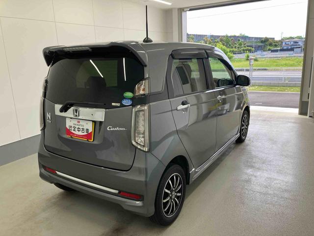 Ｎ−ＷＧＮカスタムＧ・ターボパッケージキーフリーシステム　オートエアコン　純正アルミホイール　バイザー　マット　バックカメラ　エアバッグ　ステアリングスイッチ　革巻きハンドル　シートヒーター　ベンチシート　電動格納式ドアミラー　ＥＴＣ（岐阜県）の中古車