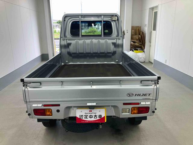 ハイゼットトラックエクストラSAIIIt衝突被害軽減ブレーキ 横滑り防止装置 エアコン エアバッグ パワーウィンドウ バイザー マット 荷台マット マニュアルレベリング パートタイム4WD キーレス 走行距離53,873キロ スペアタイヤ(岐阜県)の中古車