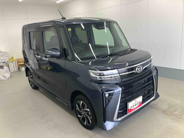 タントカスタムＸ　ｅｃｏ　ＩＤＬＥ非装着車衝突被害軽減ブレーキ　横滑り防止装置　オートマチックハイビーム　ステアリングスイッチ　オートライト　キーフリーシステム　オートエアコン　両側電動スライドドア　純正アルミホイール　ベンチシート　ＬＥＤ（岐阜県）の中古車