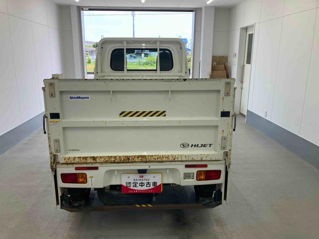 ハイゼットトラックスイチョクテールリフトエアコン　エアバッグ　手動式ウィンドウ　パートタイム４ＷＤ　ＡＴ　バイザー　マット　オーディオ　スペアタイヤ　マニュアルレベリング　走行距離３７，６２２キロ　サンバイザー（岐阜県）の中古車