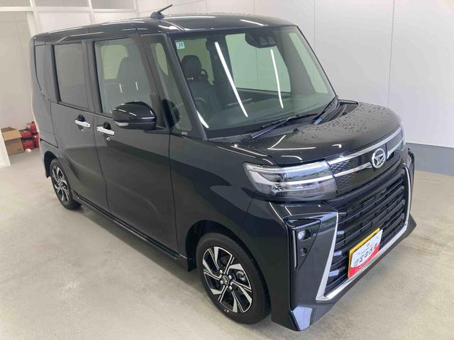 タントカスタムＸリミテッド衝突被害軽減ブレーキ　横滑り防止装置　オートマチックハイビーム　アイドリングストップ　ステアリングスイッチ　オートライト　キーフリーシステム　オートエアコン　両側電動スライドドア　純正アルミホイール（岐阜県）の中古車