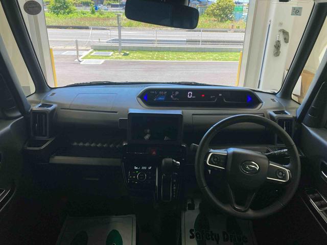 タントカスタムRS衝突被害軽減ブレーキ 横滑り防止装置 オートマチックハイビーム アイドリングストップ ステアリングスイッチ オートライト キーフリーシステム オートエアコン 両側電動スライドドア 純正アルミホイール(岐阜県)の中古車