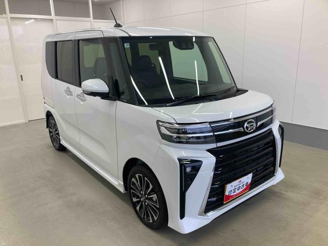 タントカスタムＲＳリミテッド衝突被害軽減ブレーキ　横滑り防止装置　オートマチックハイビーム　アイドリングストップ　ステアリングスイッチ　オートライト　キーフリーシステム　オートエアコン　両側電動スライドドア　純正アルミホイール（岐阜県）の中古車