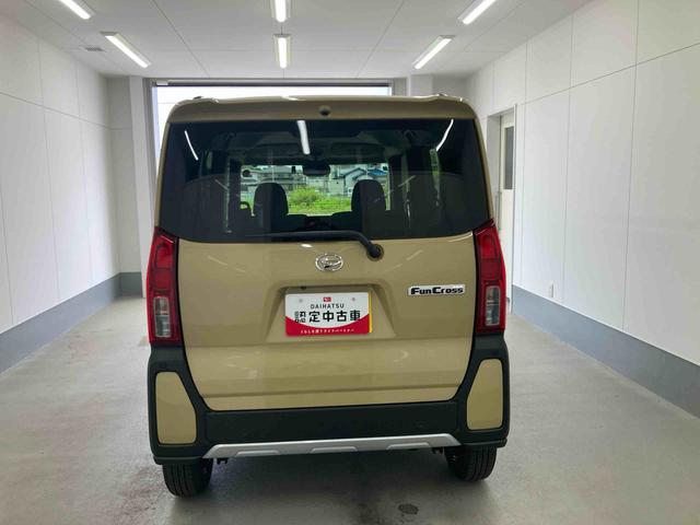 タントファンクロスリミテッド衝突被害軽減ブレーキ　横滑り防止装置　オートマチックハイビーム　アイドリングストップ　ステアリングスイッチ　オートライト　キーフリーシステム　オートエアコン　両側電動スライドドア　純正アルミホイール（岐阜県）の中古車
