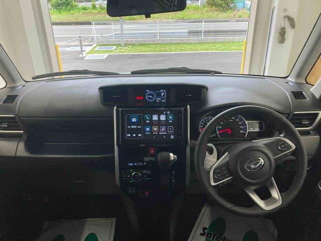 トールカスタムG ターボ衝突被害軽減ブレーキ 横滑り防止装置 オートマチックハイビーム アイドリングストップ ステアリングスイッチ オートライト キーフリーシステム オートエアコン 両側電動スライドドア パノラマカメラ(岐阜県)の中古車