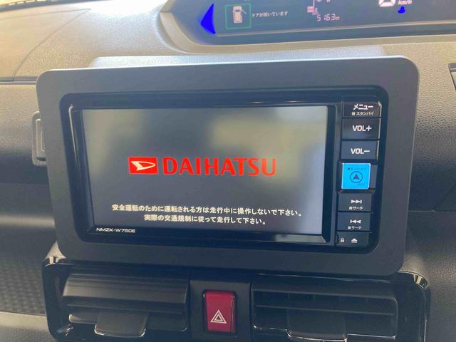 タントカスタムＲＳ衝突被害軽減ブレーキ　横滑り防止装置　オートマチックハイビーム　アイドリングストップ　ステアリングスイッチ　オートライト　キーフリーシステム　オートエアコン　両側電動スライドドア　ナビ　パノラマカメラ（岐阜県）の中古車