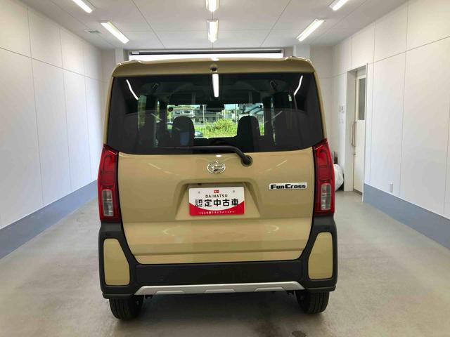 タントファンクロスリミテッド衝突被害軽減ブレーキ　横滑り防止装置　オートマチックハイビーム　アイドリングストップ　ステアリングスイッチ　オートライト　キーフリーシステム　オートエアコン　両側電動スライドドア　純正アルミホイール（岐阜県）の中古車