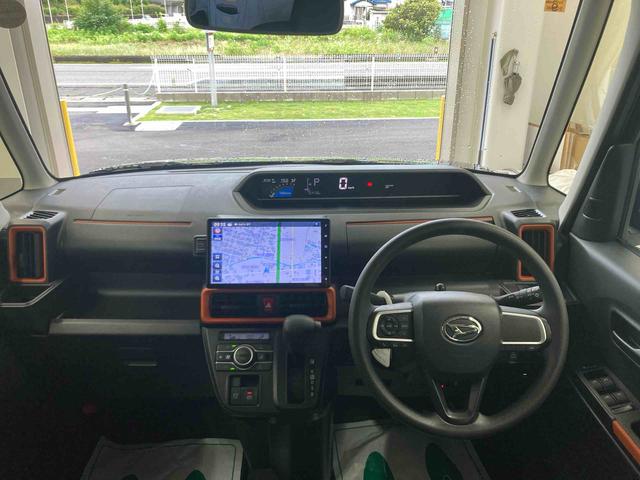 タントファンクロス衝突被害軽減ブレーキ 横滑り防止装置 オートマチックハイビーム アイドリングストップ ステアリングスイッチ オートライト キーフリーシステム オートエアコン 両側電動スライドドア 純正アルミホイール(岐阜県)の中古車