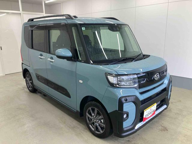 タントファンクロスリミテッド衝突被害軽減ブレーキ　横滑り防止装置　オートマチックハイビーム　アイドリングストップ　ステアリングスイッチ　オートライト　キーフリーシステム　オートエアコン　両側電動スライドドア　純正アルミホイール（岐阜県）の中古車