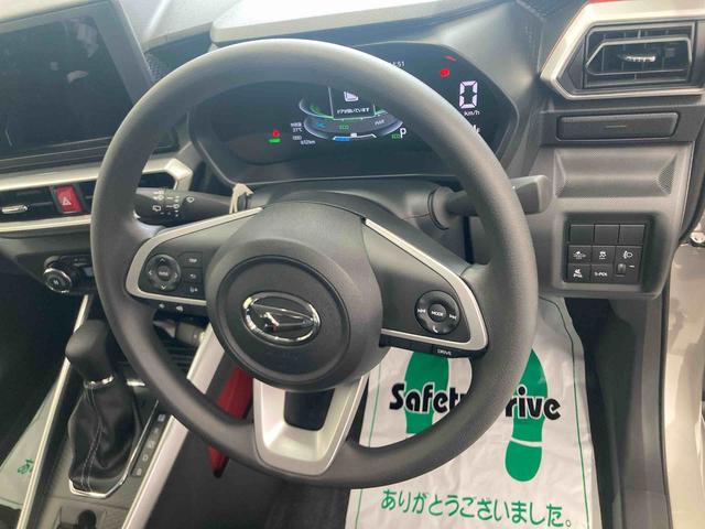 ロッキーX HEV衝突被害軽減ブレーキ 横滑り防止装置 オートマチックハイビーム ステアリングスイッチ エアバッグ キーフリーシステム オートエアコン 純正アルミホイール バックカメラ CVT シートヒーター LED(岐阜県)の中古車