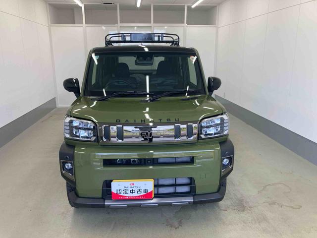 タフトＧターボダーククロムベンチャー　ＹＯＵ　ｓｔｙｌｅ　ｐａｃｋ衝突被害軽減ブレーキ　横滑り防止装置　オートマチックハイビーム　アイドリングストップ　ステアリングスイッチ　オートライト　キーフリーシステム　オートエアコン　クルーズコントロール　ルーフキャリア（岐阜県）の中古車