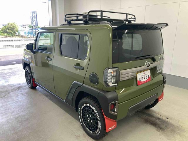 タフトＧターボダーククロムベンチャー　ＹＯＵ　ｓｔｙｌｅ　ｐａｃｋ衝突被害軽減ブレーキ　横滑り防止装置　オートマチックハイビーム　アイドリングストップ　ステアリングスイッチ　オートライト　キーフリーシステム　オートエアコン　クルーズコントロール　ルーフキャリア（岐阜県）の中古車