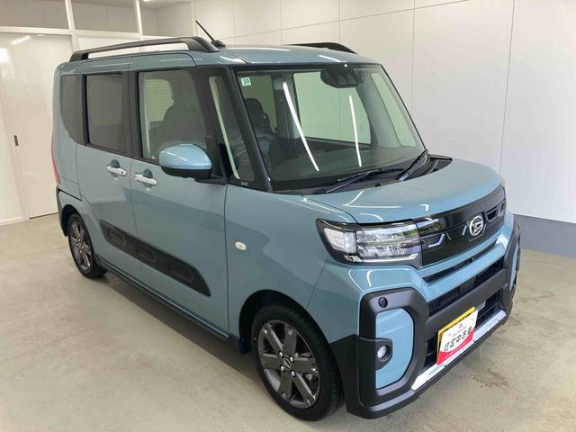 タントファンクロスターボリミテッド衝突被害軽減ブレーキ　横滑り防止装置　オートマチックハイビーム　アイドリングストップ　ステアリングスイッチ　オートライト　キーフリーシステム　オートエアコン　両側電動スライドドア　純正アルミホイール（岐阜県）の中古車