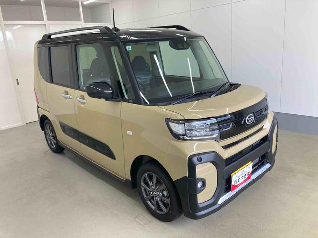 タントファンクロスリミテッド衝突被害軽減ブレーキ　横滑り防止装置　オートマチックハイビーム　アイドリングストップ　ステアリングスイッチ　オートライト　キーフリーシステム　オートエアコン　両側電動スライドドア　純正アルミホイール（岐阜県）の中古車