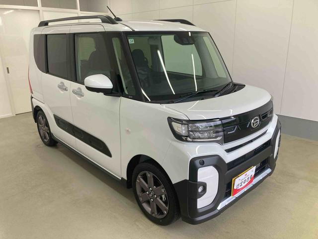 タントファンクロスターボリミテッド衝突被害軽減ブレーキ　横滑り防止装置　オートマチックハイビーム　アイドリングストップ　ステアリングスイッチ　オートライト　キーフリーシステム　オートエアコン　両側電動スライドドア　純正アルミホイール（岐阜県）の中古車