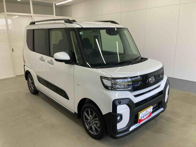 タントファンクロスリミテッド衝突被害軽減ブレーキ　横滑り防止装置　オートマチックハイビーム　アイドリングストップ　ステアリングスイッチ　オートライト　キーフリーシステム　オートエアコン　両側電動スライドドア　純正アルミホイール（岐阜県）の中古車