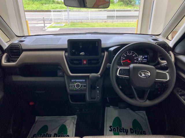 ムーヴＸ衝突被害軽減ブレーキ　横滑り防止装置　オートマチックハイビーム　アイドリングストップ　ステアリングスイッチ　オートライト　キーフリーシステム　オートエアコン　両側電動スライドドア　純正ホイールキャップ（岐阜県）の中古車