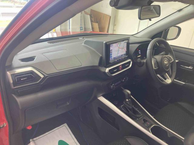 ロッキープレミアムＧ　ＨＥＶ衝突被害軽減ブレーキ　横滑り防止装置　オートマチックハイビーム　ステアリングスイッチ　オートライト　キーフリーシステム　オートエアコン　ナビ　パノラマカメラ　純正アルミホイール　バイザー　マット（岐阜県）の中古車